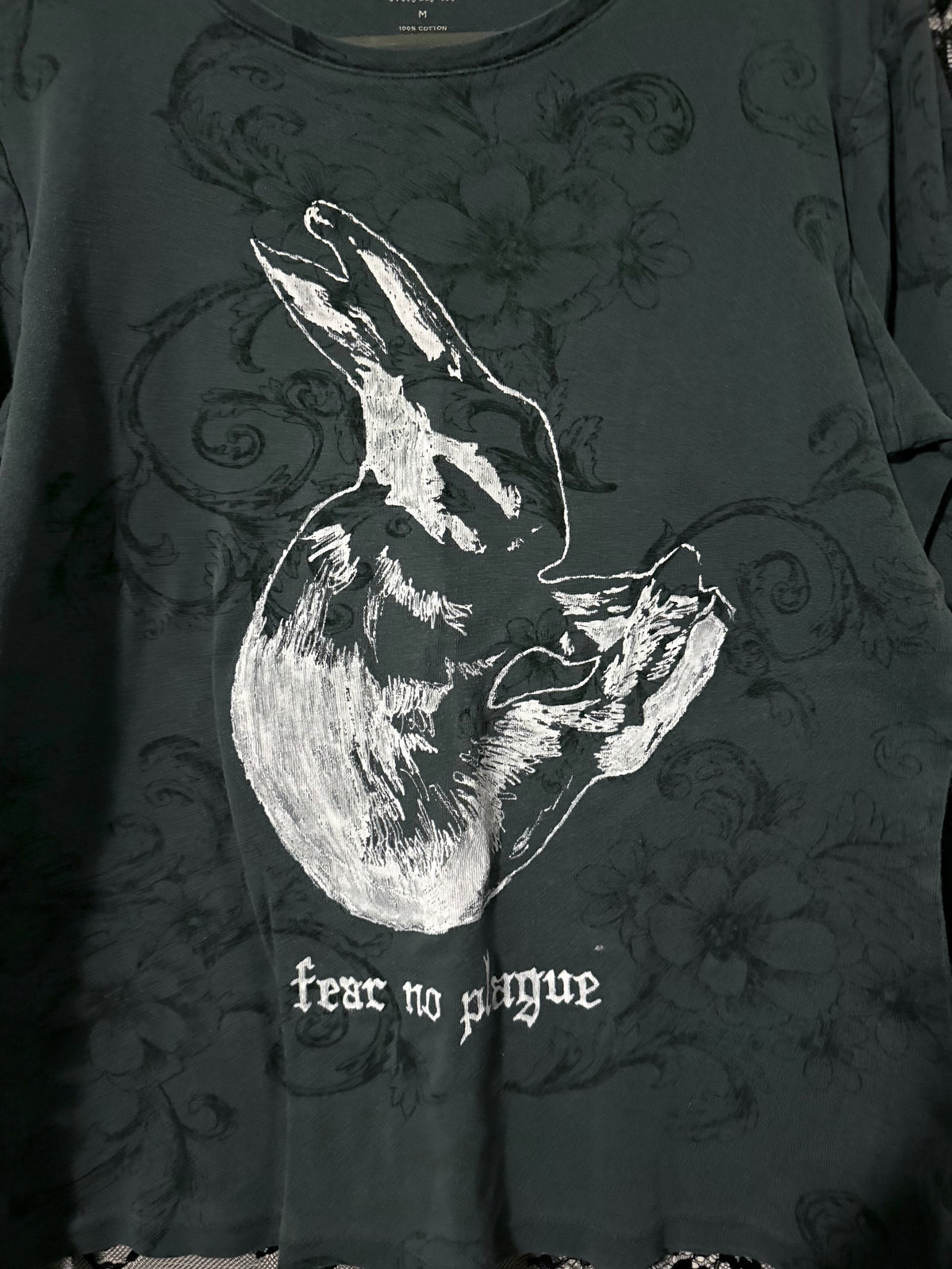 Fear No Plague Cain Medium Longsleeve