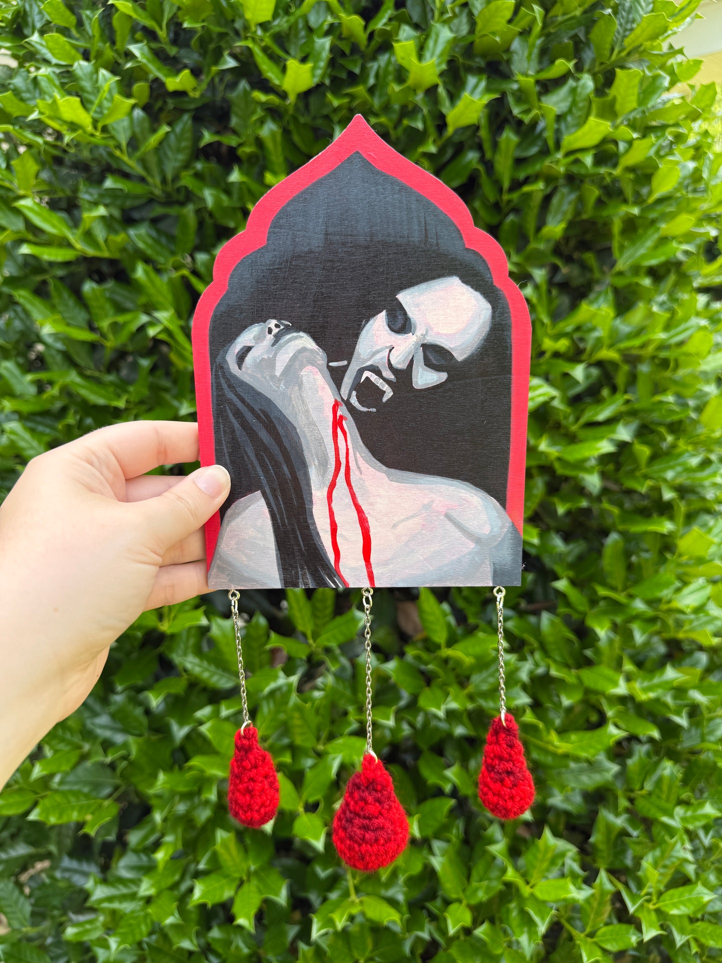 Vampire Gothic Arch Wall Hanging