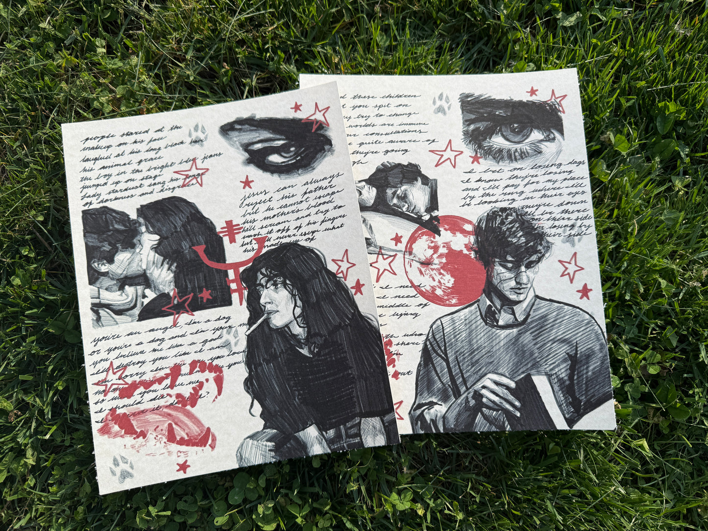 Sirius Black Sketchbook Page