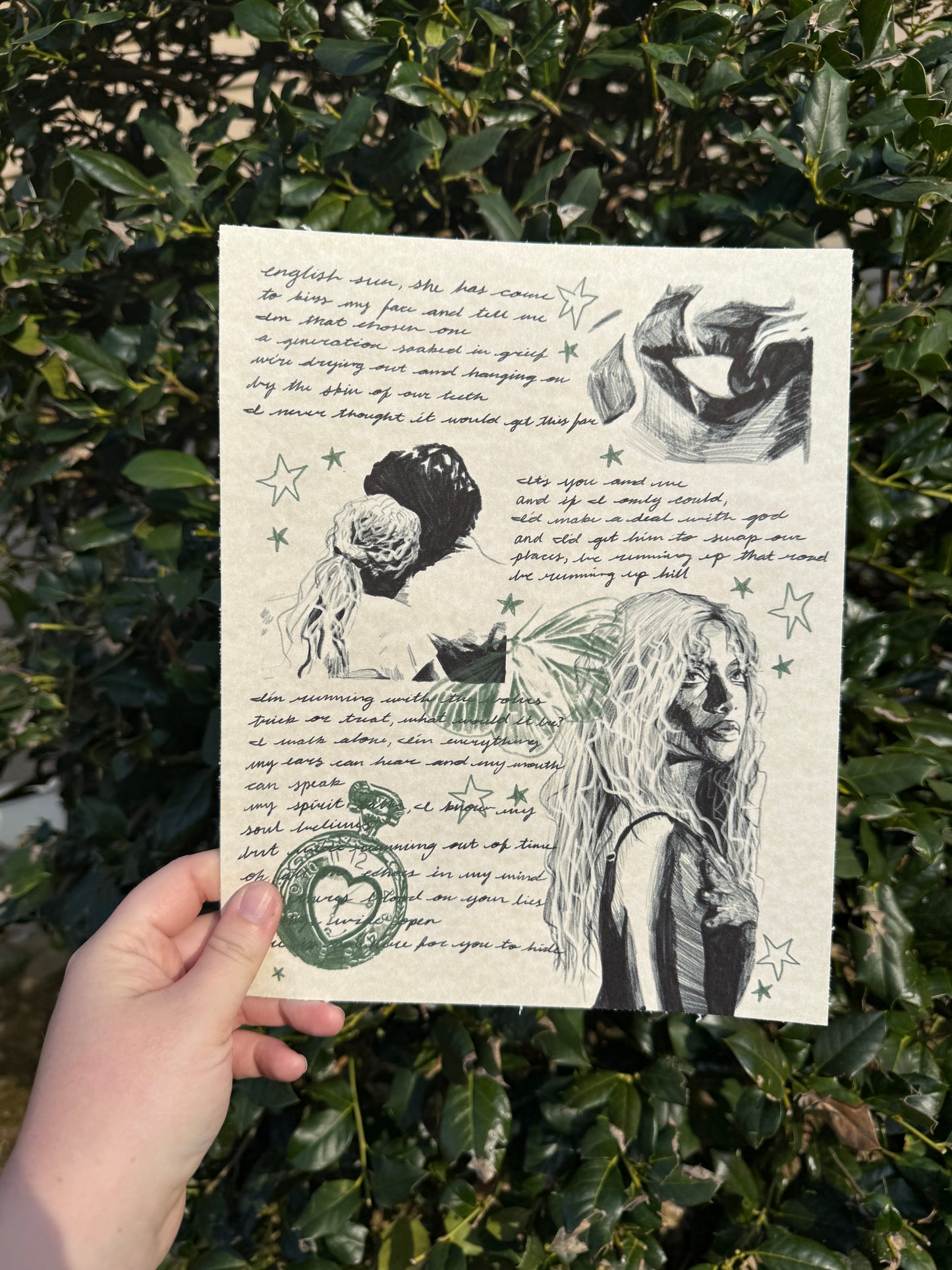 Pandora Sketchbook Page