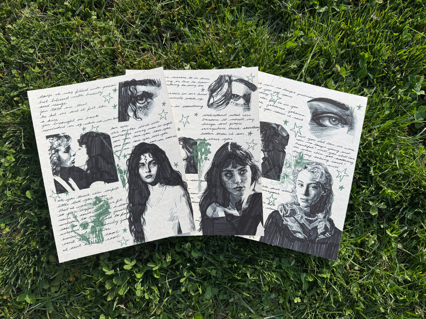 Bellatrix Lestrange Sketchbook Page