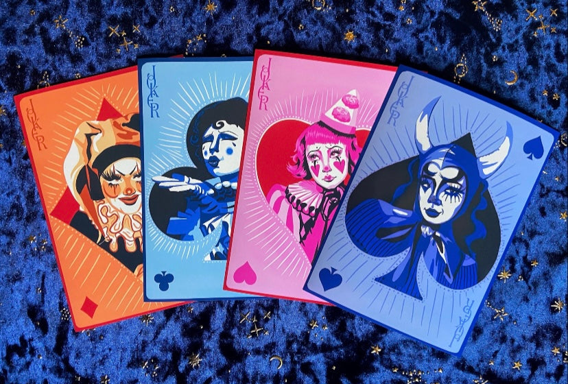 Joker of Diamonds 5x7