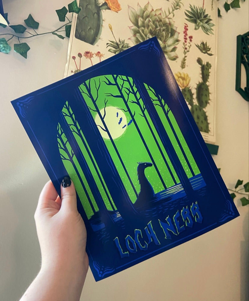 Loch Ness 8x10 Print