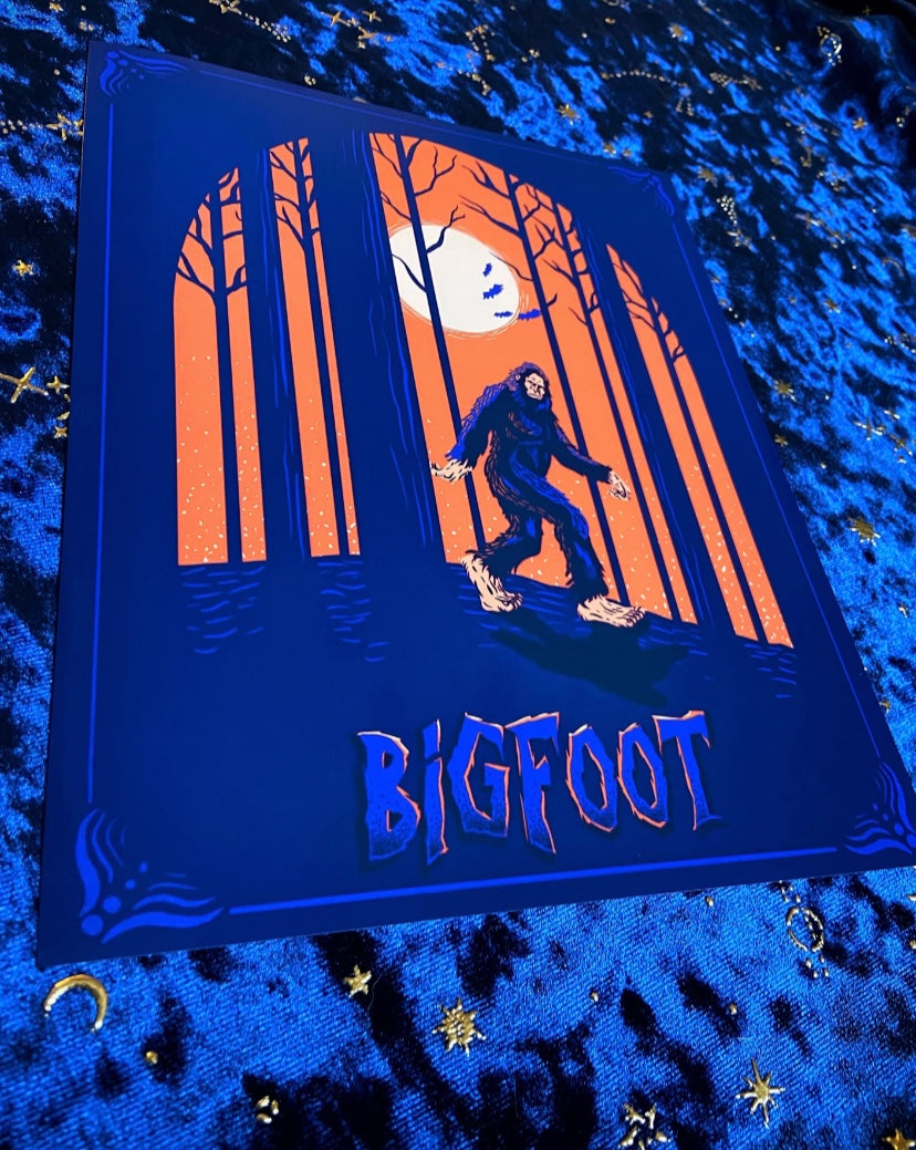 Bigfoot 8x10 Print