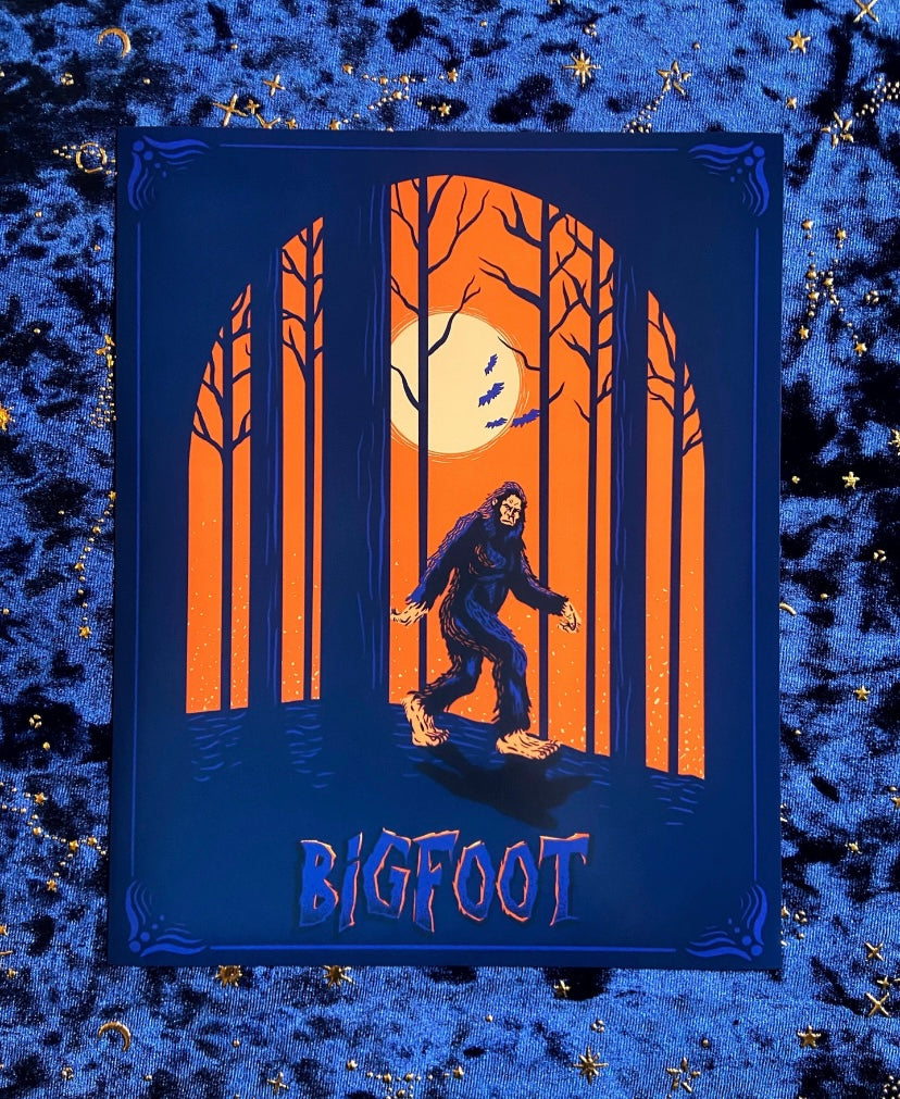 Bigfoot 8x10 Print