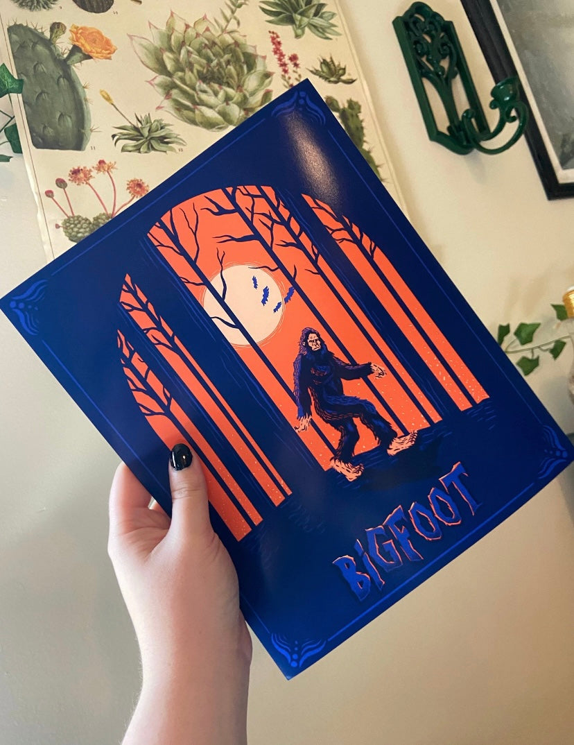 Bigfoot 8x10 Print