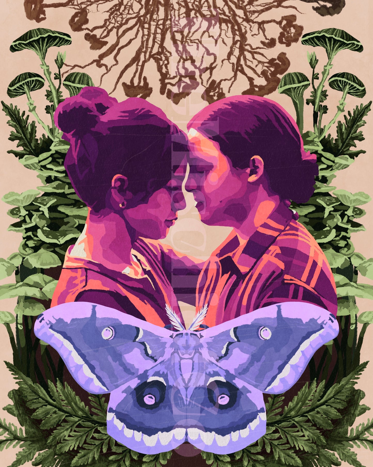 Ellie & Dina Print