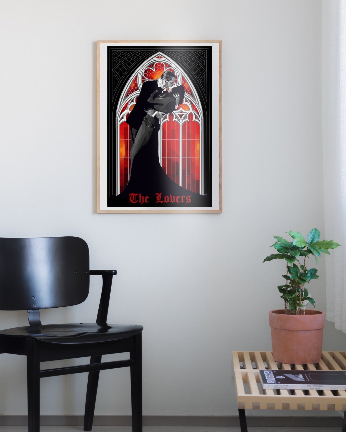 Morticia & Gomez Poster