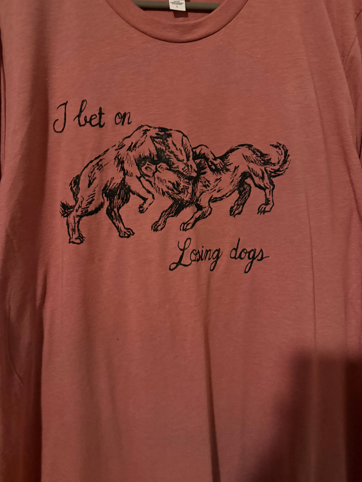 Dogs Mitski Large Tshirt