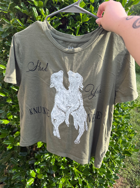 Knuckle Velvet Large Shirt