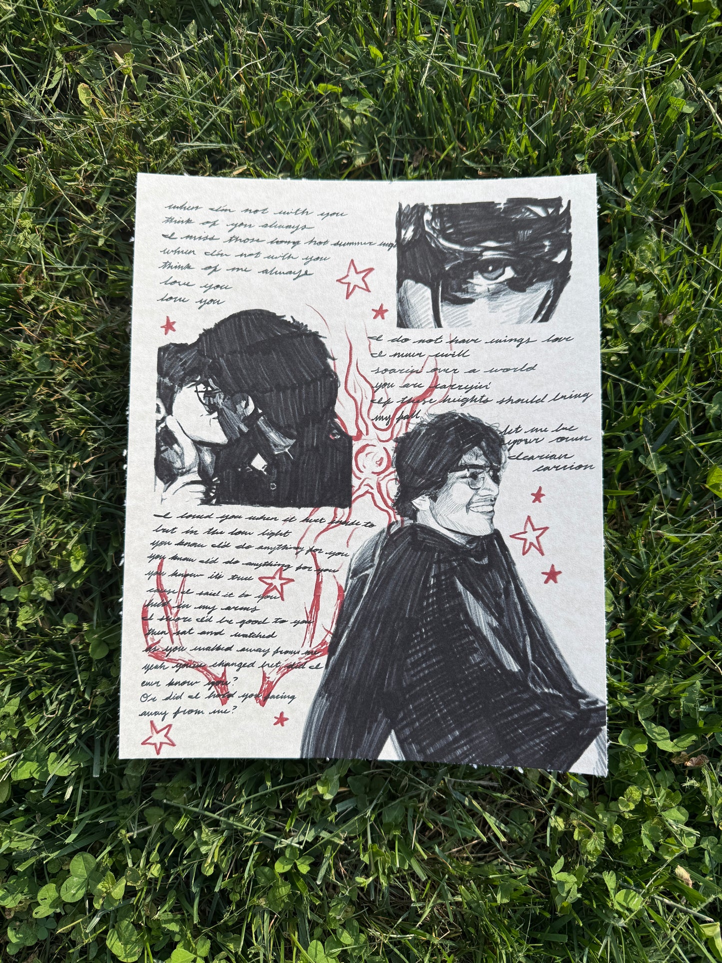 James Potter Sketchbook Page