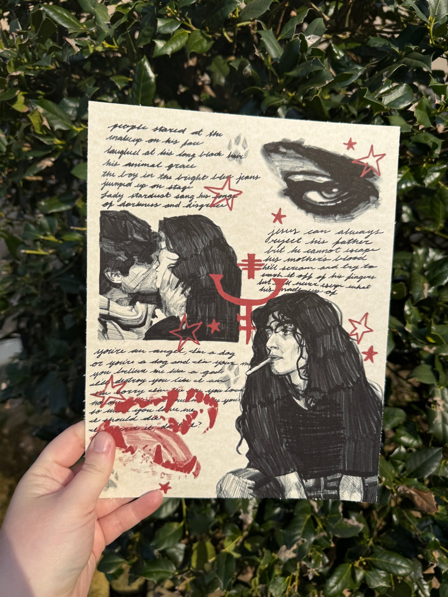 Sirius Black Sketchbook Page