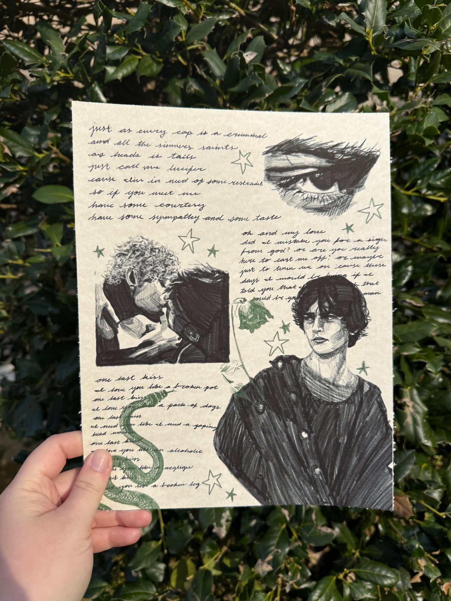 Barty Crouch Jr. Sketchbook Page