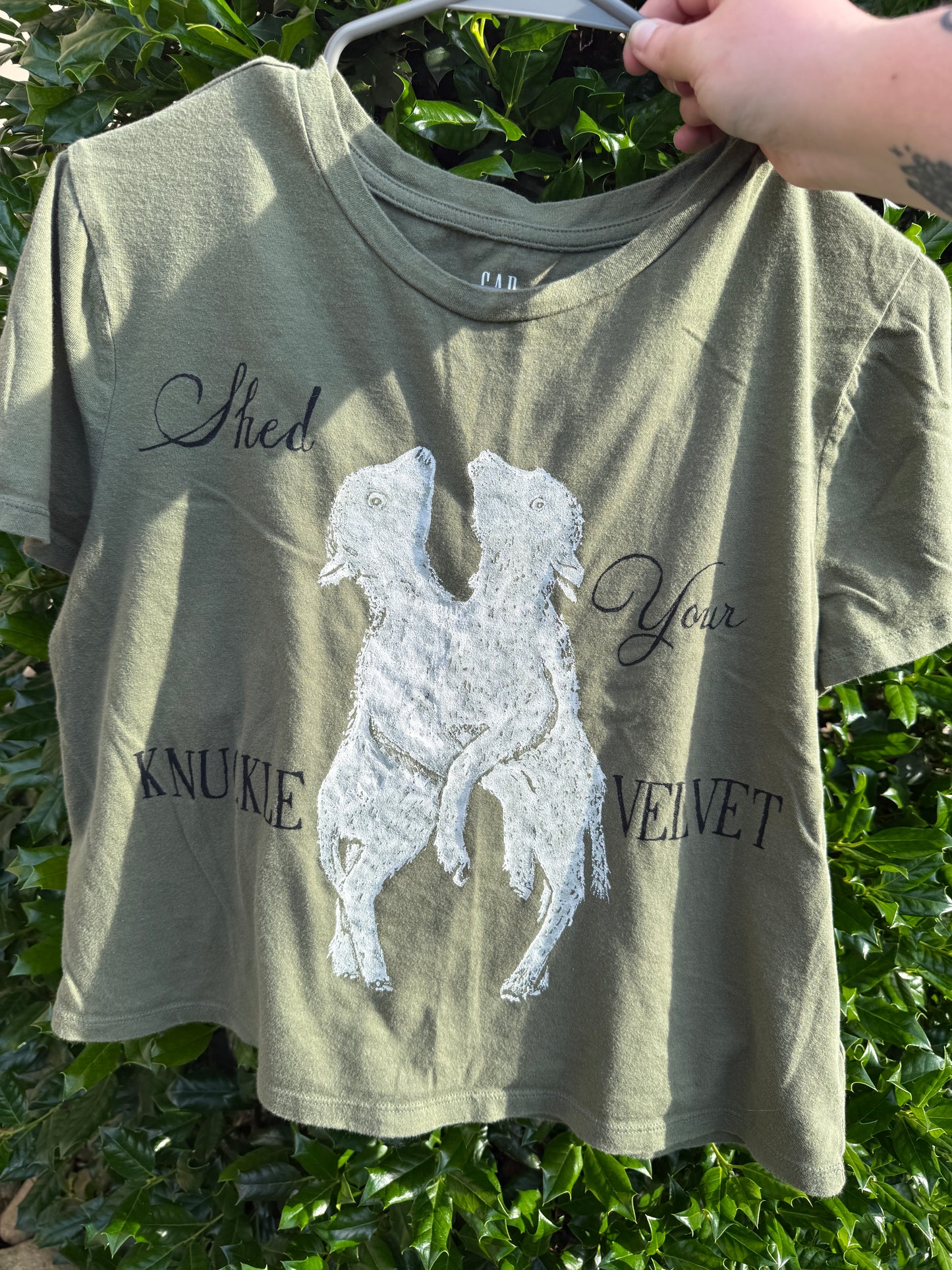 Knuckle Velvet Large Shirt