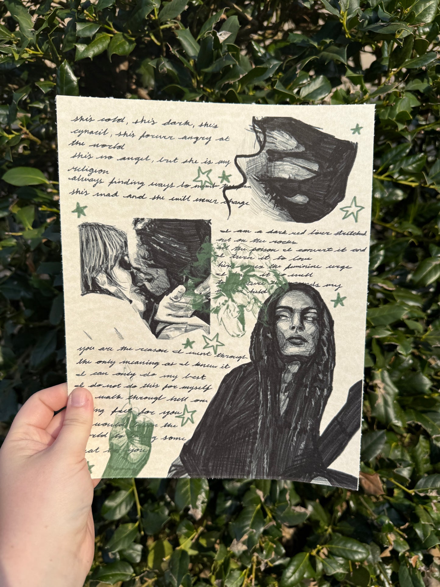 Dorcas Meadowes Sketchbook Page