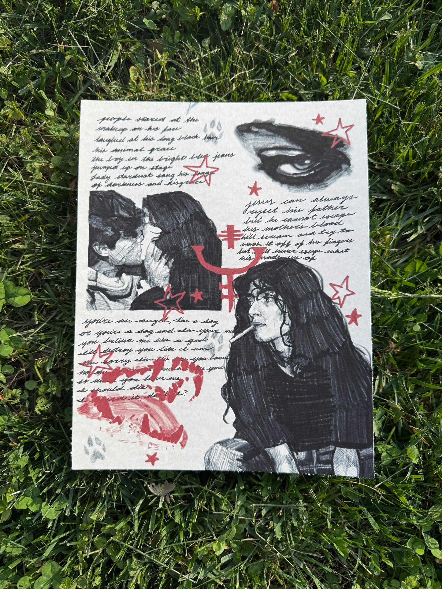 Sirius Black Sketchbook Page