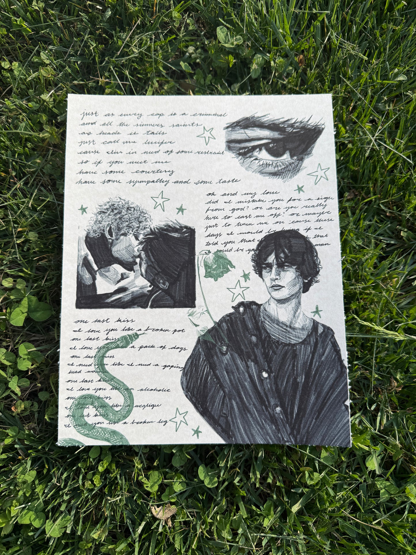 Barty Crouch Jr. Sketchbook Page