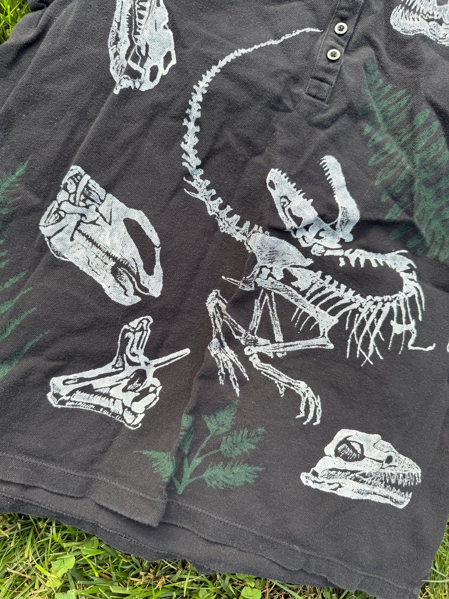 Dinosaur Bones XLarge Polo