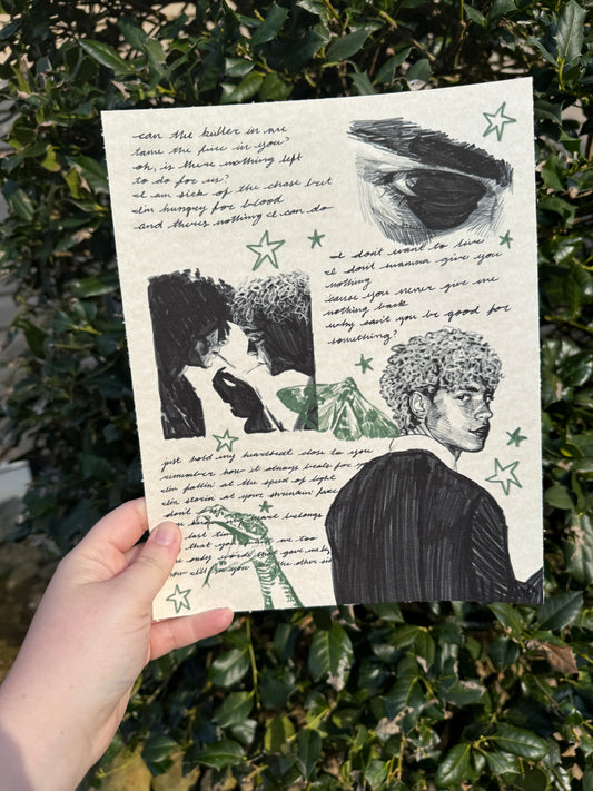 Evan Rosier Sketchbook Page