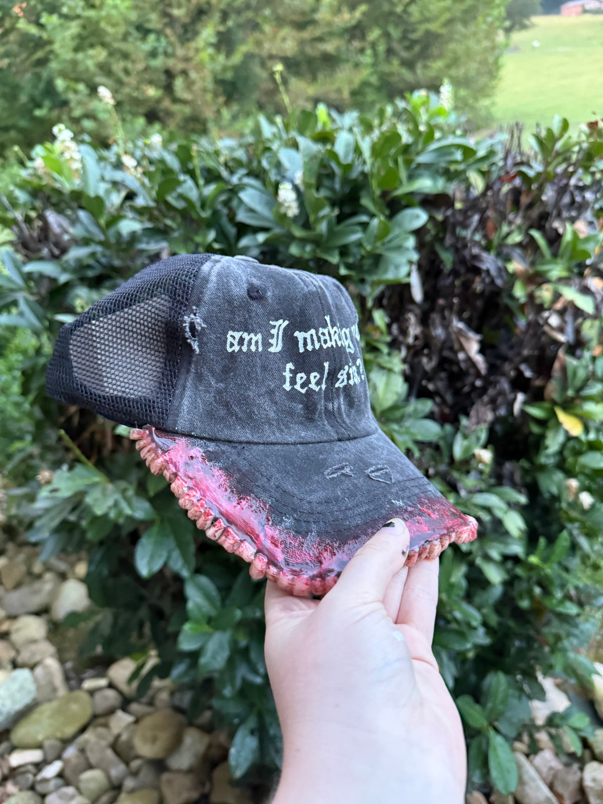 Strangers Teeth Cain Hat