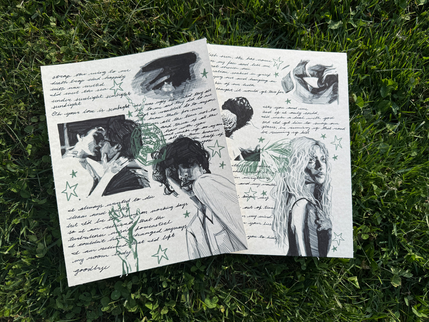 Pandora Sketchbook Page