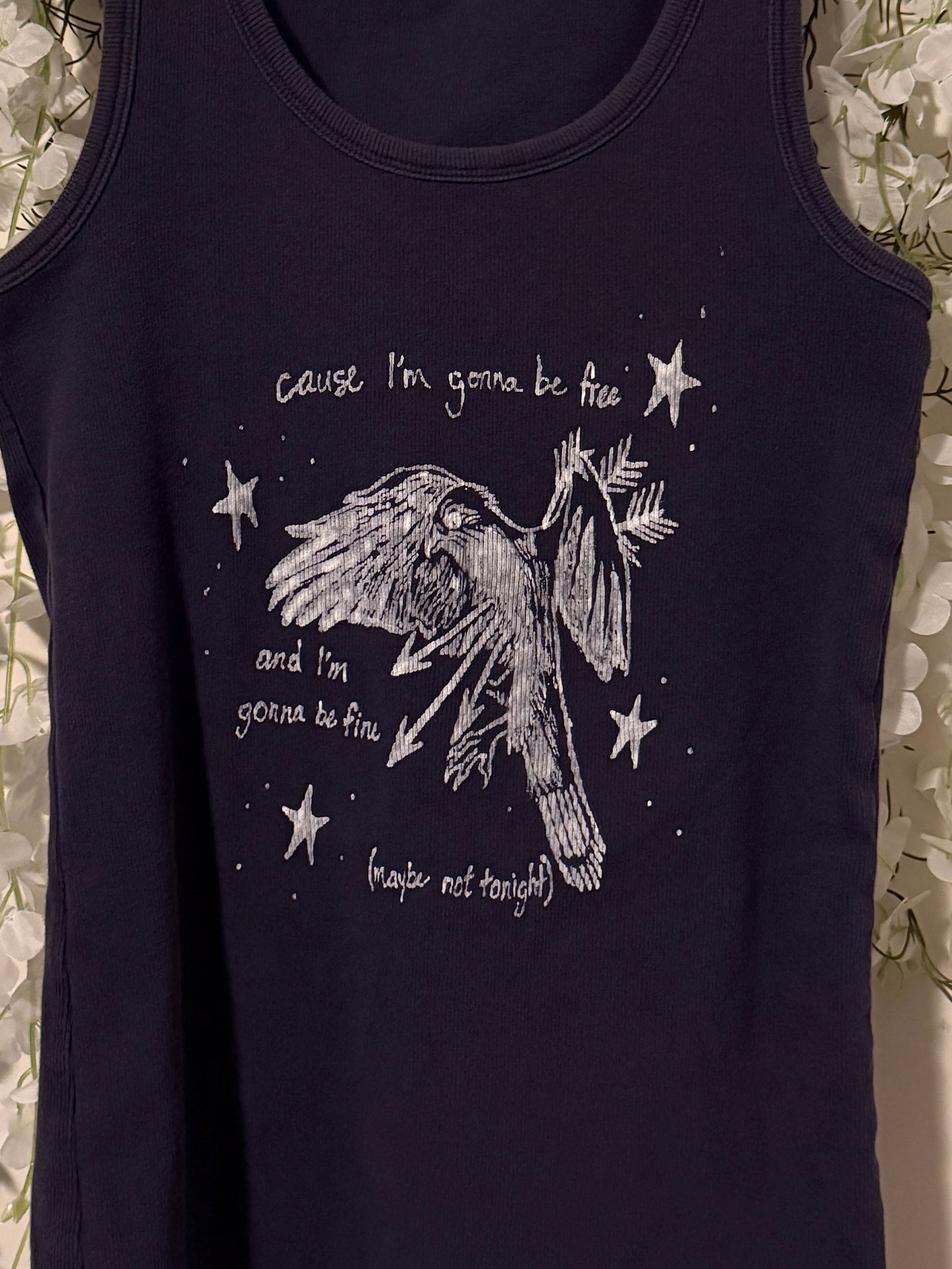 Delilah Florence Machine Large Tank Top