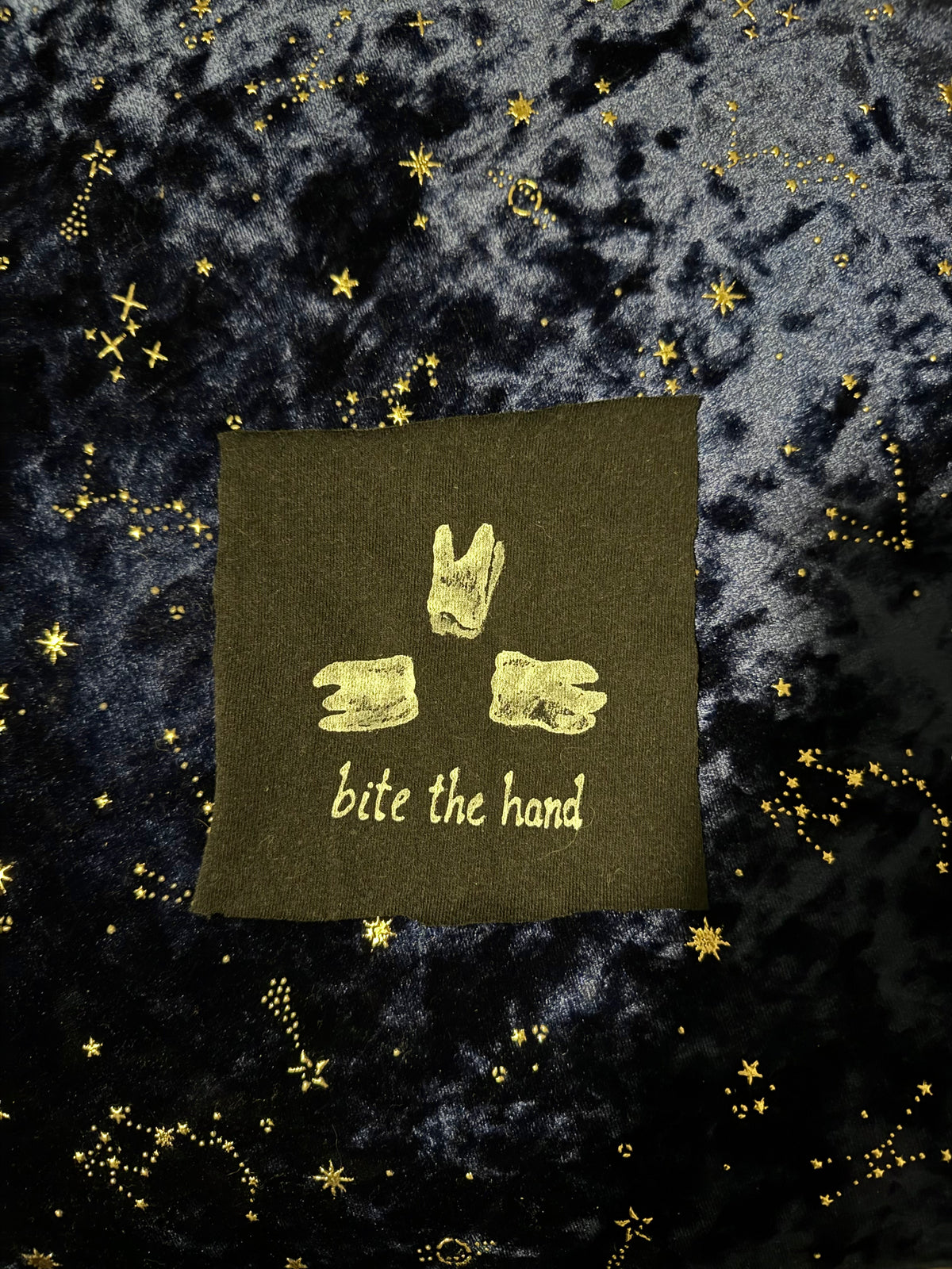 Small Hand Painted Patches