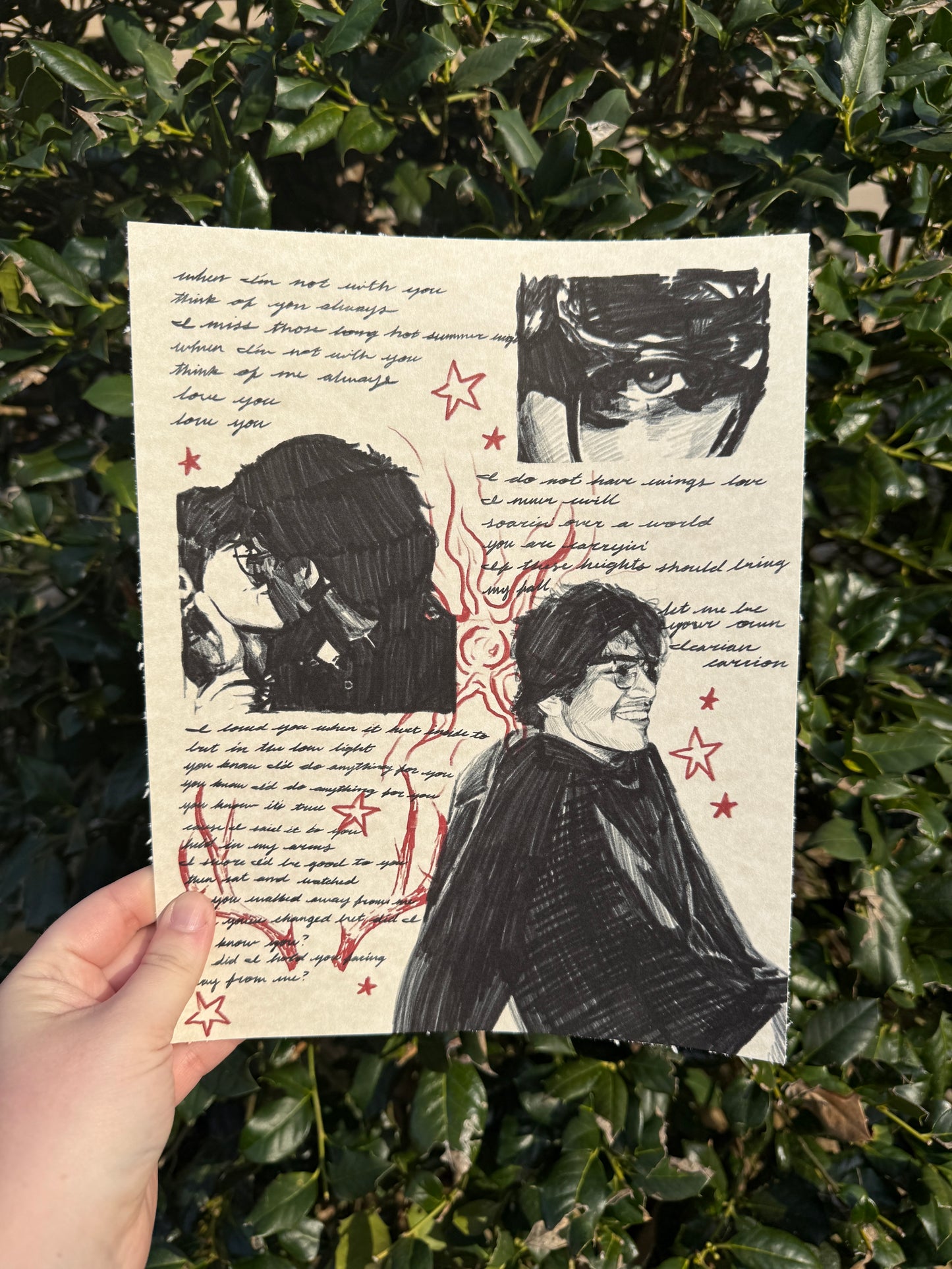James Potter Sketchbook Page
