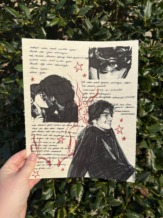 James Potter Sketchbook Page