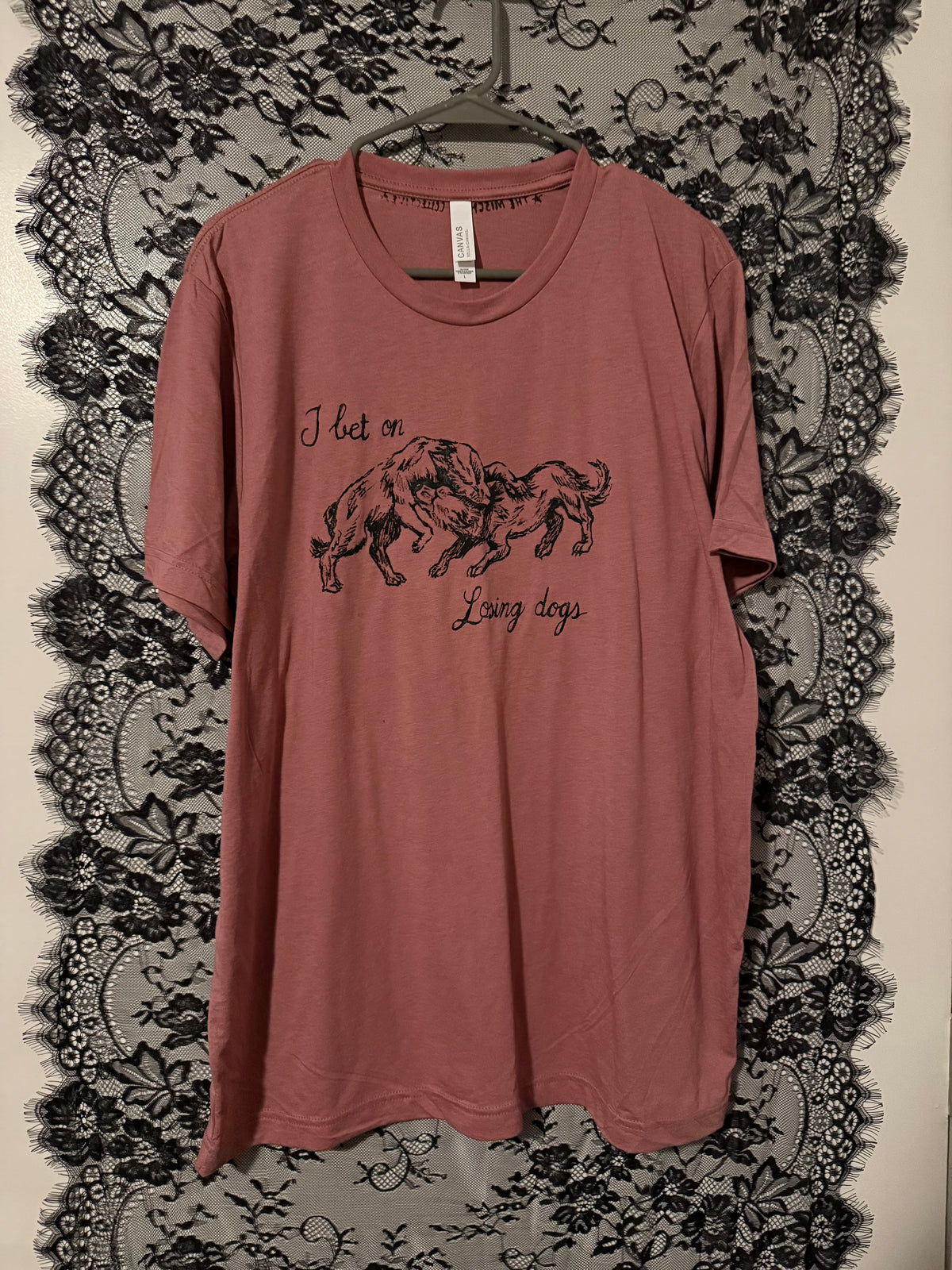 Dogs Mitski Large Tshirt
