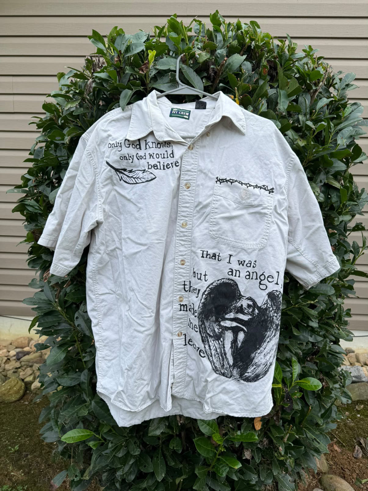 Punish Cain Large Button Up