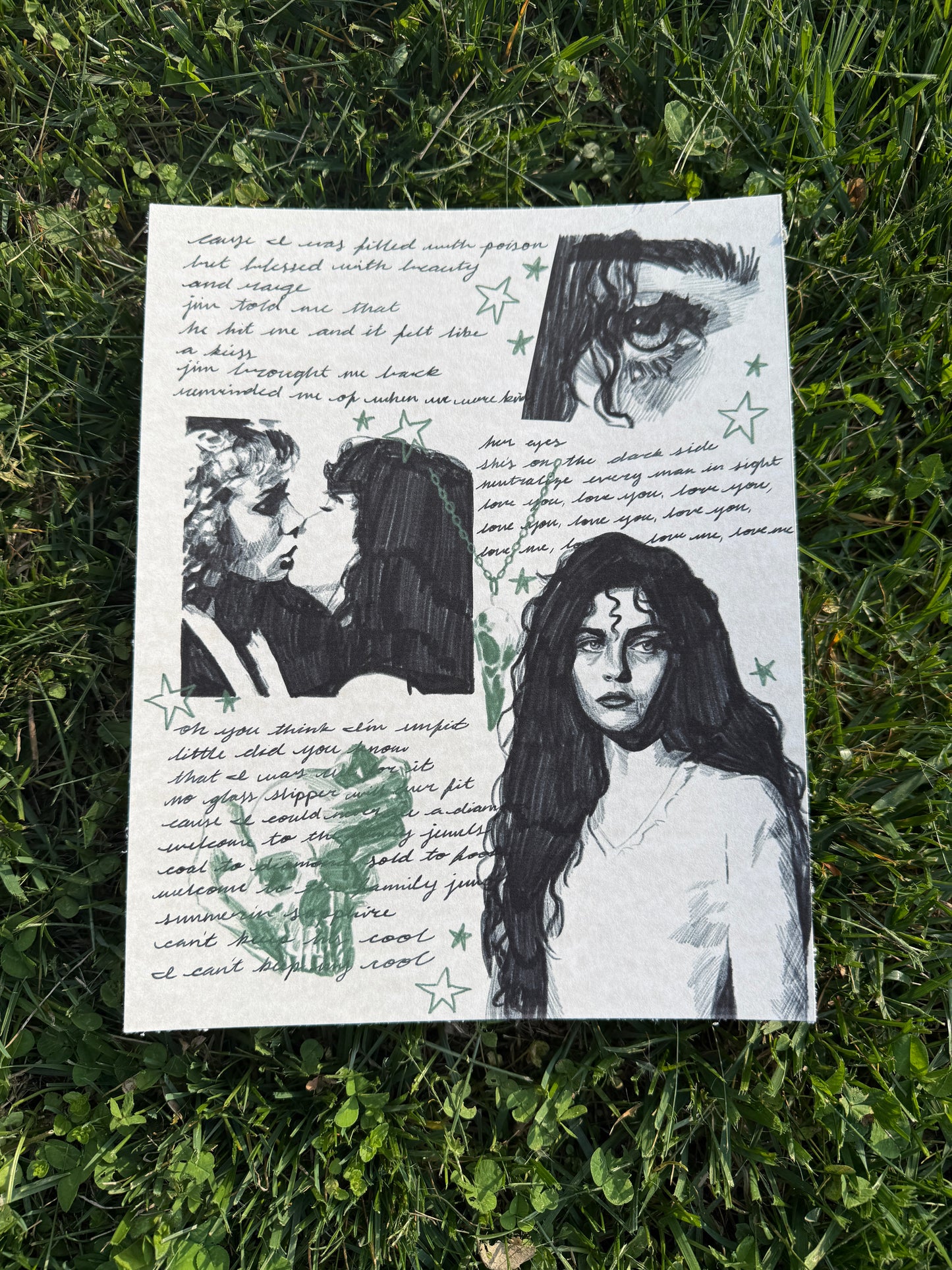 Bellatrix Lestrange Sketchbook Page