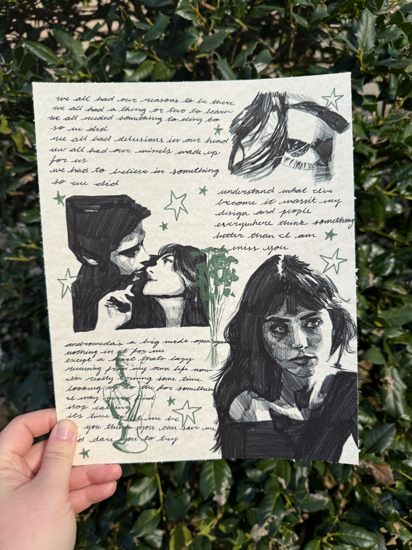 Andromeda Tonks Sketchbook Page