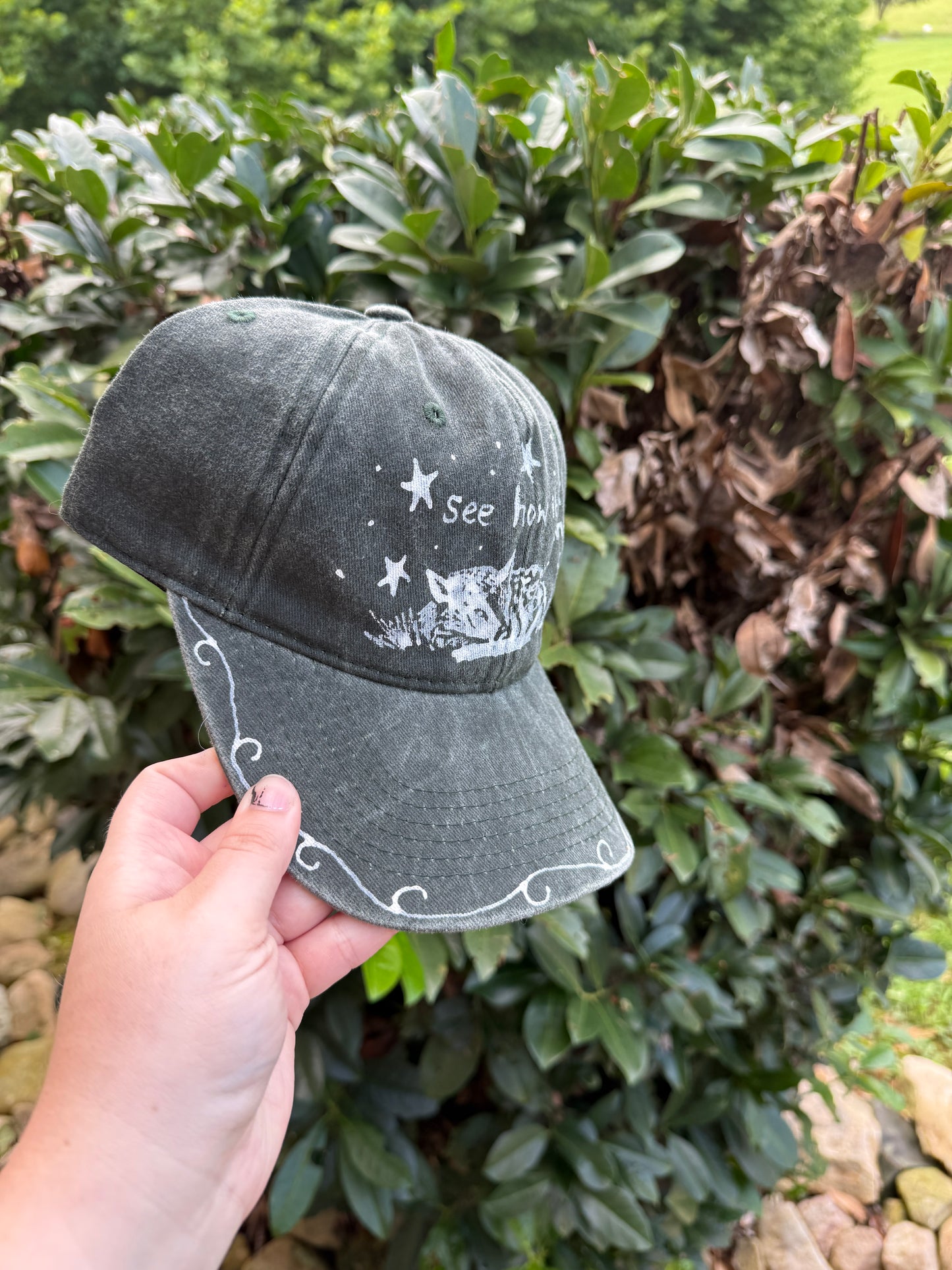 Abstract Hozier Hat