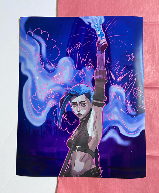 Jinx Print