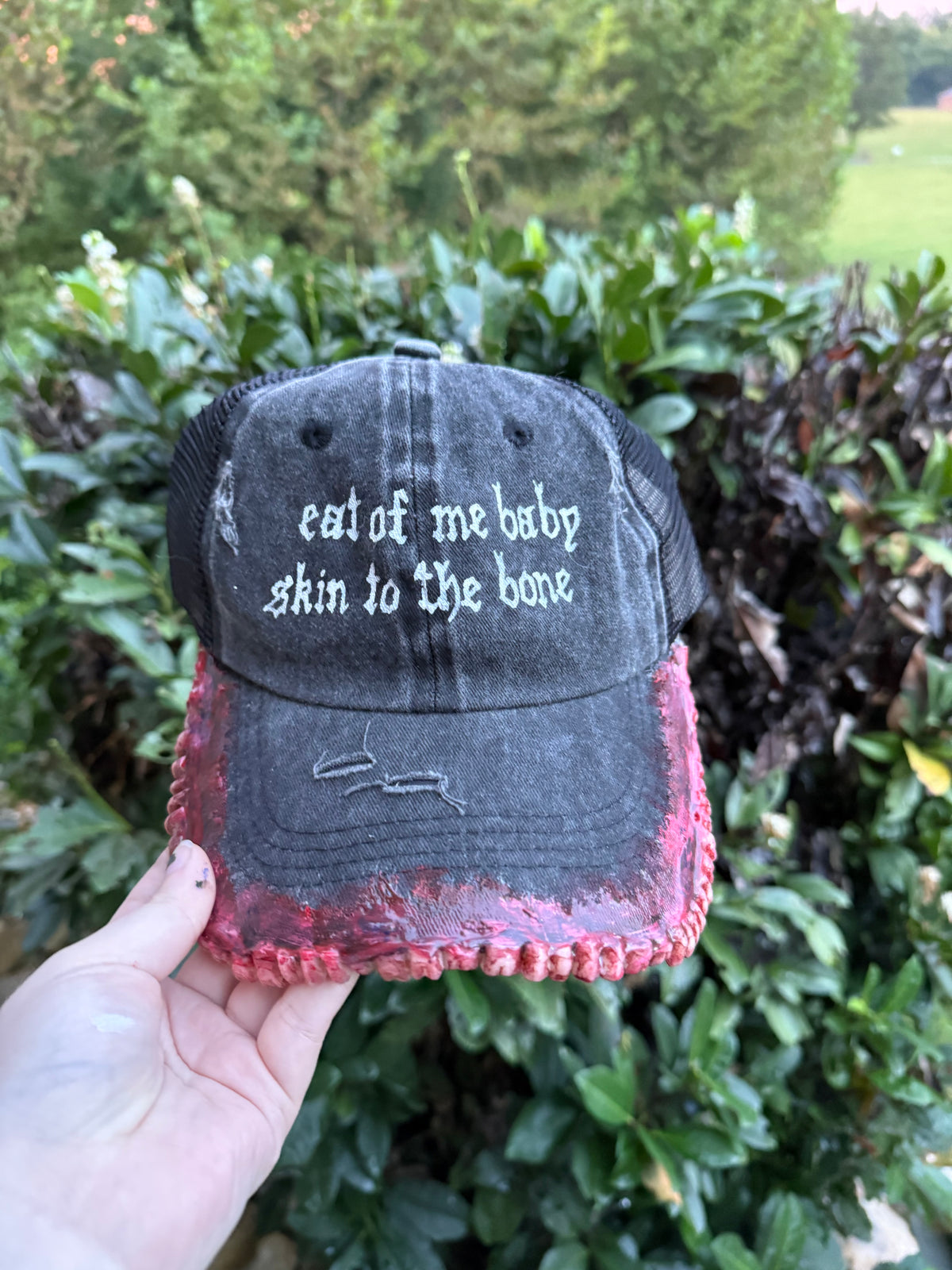 Ode to Eaters Teeth Cain Hat