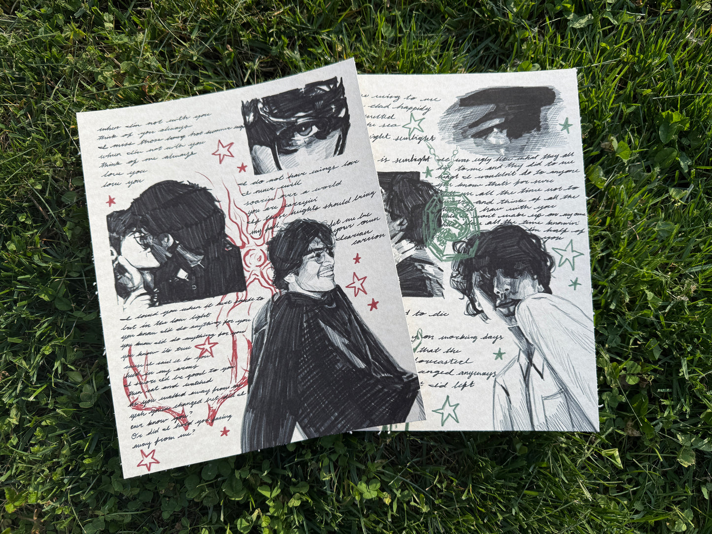 James Potter Sketchbook Page