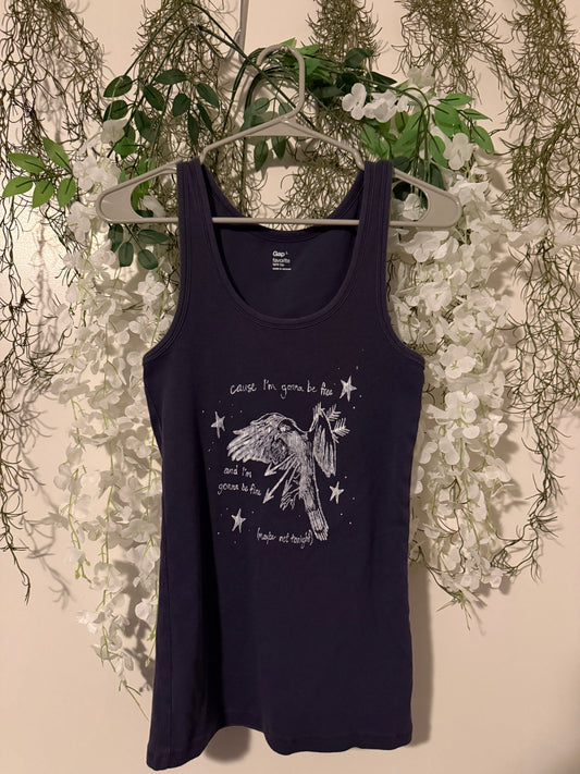 Delilah Florence Machine Large Tank Top
