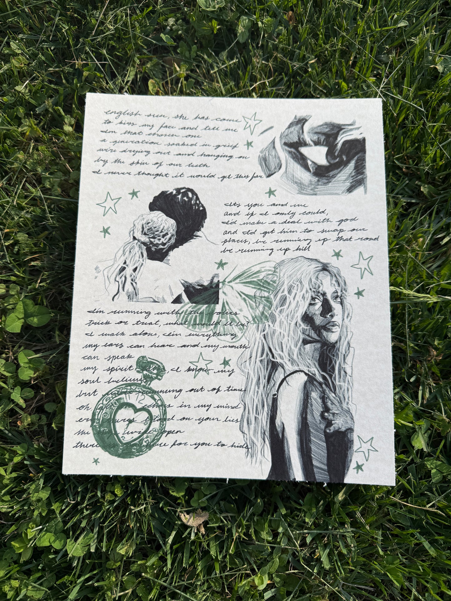 Pandora Sketchbook Page