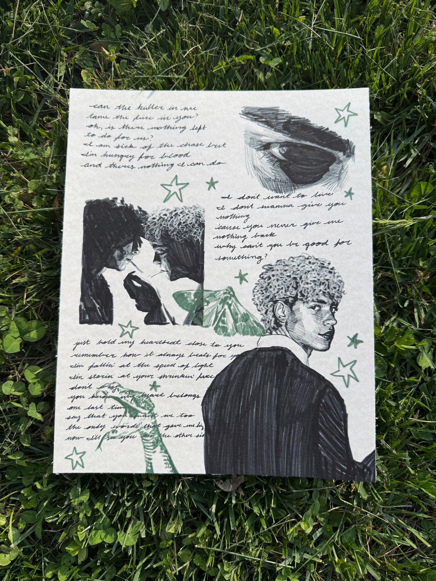 Evan Rosier Sketchbook Page