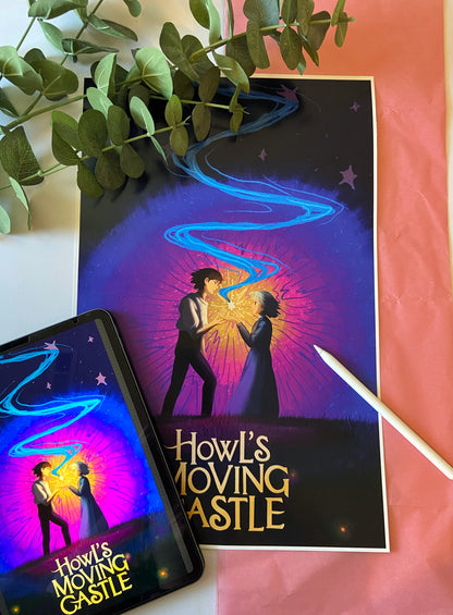 Howl and Sophie Poster