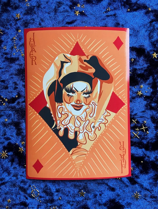 Joker of Diamonds 5x7