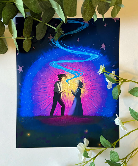 Howl and Sophie Print