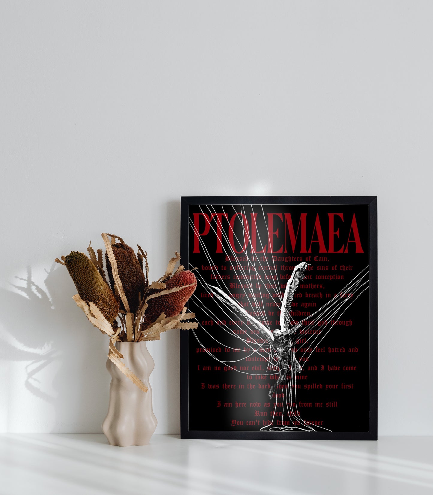Ptolemaea Cain Print