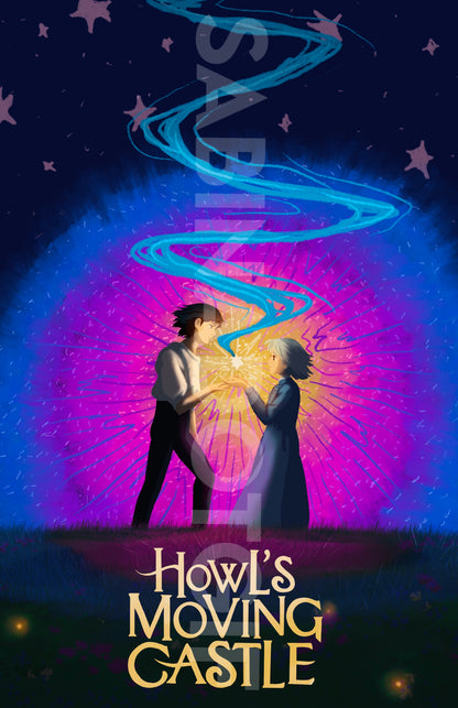 Howl and Sophie Poster