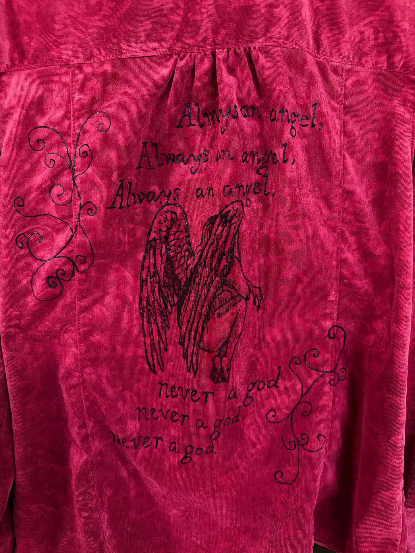 Not Strong Enough Boygenius XL Button Up